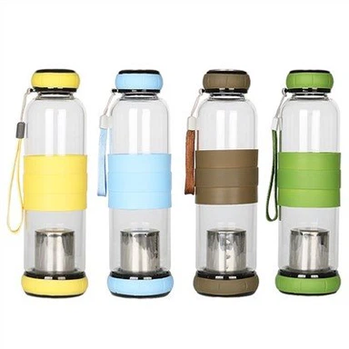 Double Opening Single Wall Glass Bottles